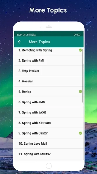 Learn Spring Framework - Java 8.1 Screenshot