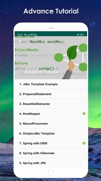 Learn Spring Framework - Java 8.1 Screenshot