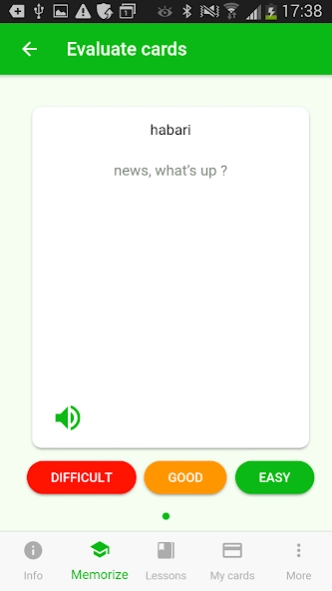 Learn swahili full 1.1 Screenshot