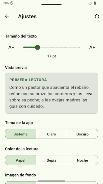 Lectionary 3.0.0 Screenshot