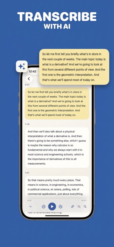 Lecture Recorder: AI Notes 1.0.8 Screenshot