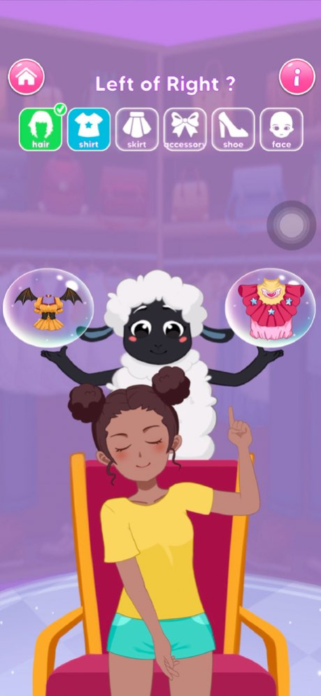 Left or Right: Woman Fashions 1.8.9 Screenshot