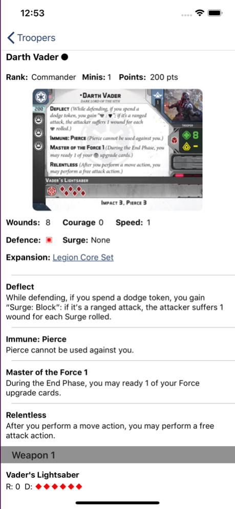 Legion Army List Builder 1.15 Video Stills 3