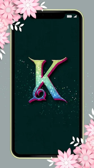 Letter K Wallpaper HD  Screenshot