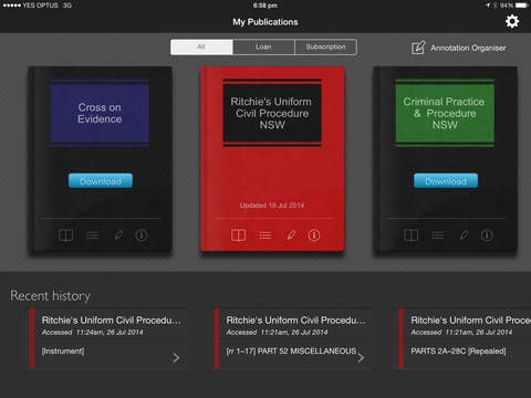 LexisNexis Red 2.7 Screenshot