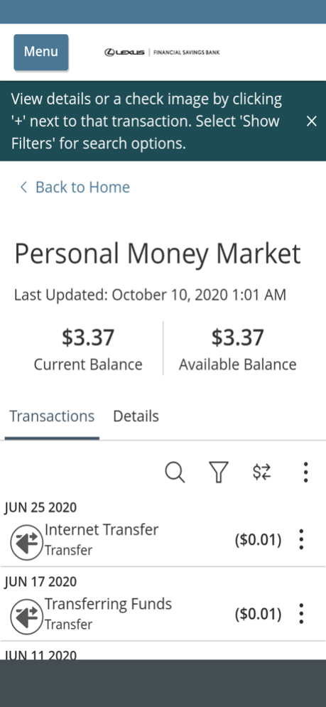 Lexus Bank 2.0.5902 Screenshot