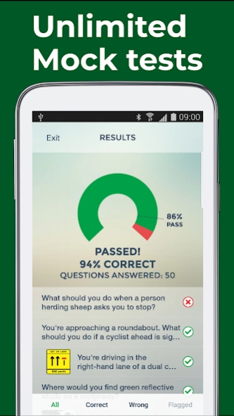 LGV Theory Test Kit 4.160 Screenshot