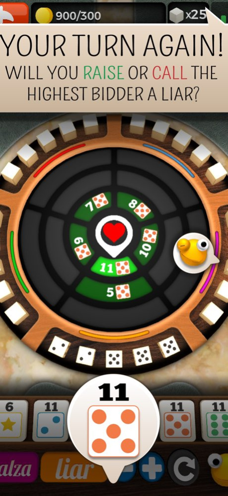 Liar's Dice Online Multiplayer 1.2.28 Screenshot