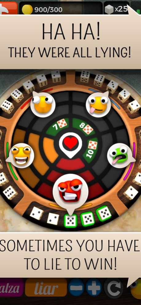 Liar's Dice Online Multiplayer 1.2.28 Screenshot