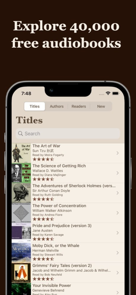 LibriVox Audiobooks – Ad-Free 10.2.0 Screenshot
