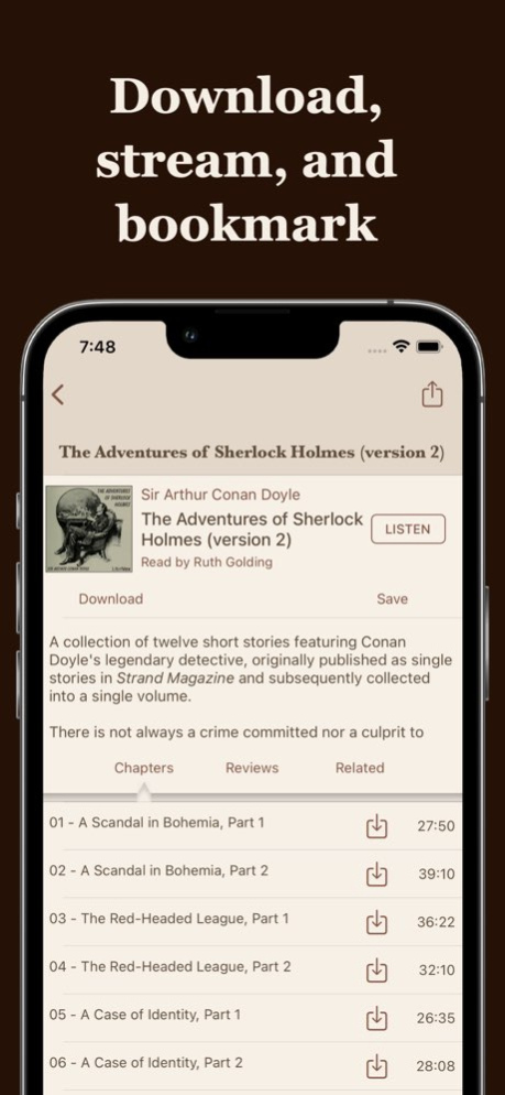 LibriVox Audiobooks – Ad-Free 10.2.0 Screenshot