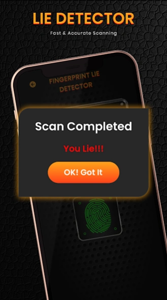 Lie Detector Simulator - Prank 2.1 Screenshot