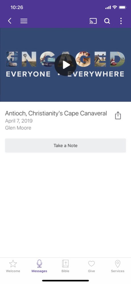 Lifeway Church Cuero 6.0.1 Screenshot