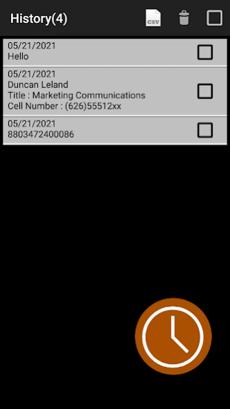 Lightning QR code scanner 2.3.0 Screenshot