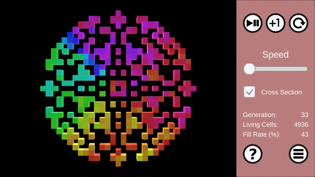 LiliCADroid: Life-Like Cellula  Screenshot