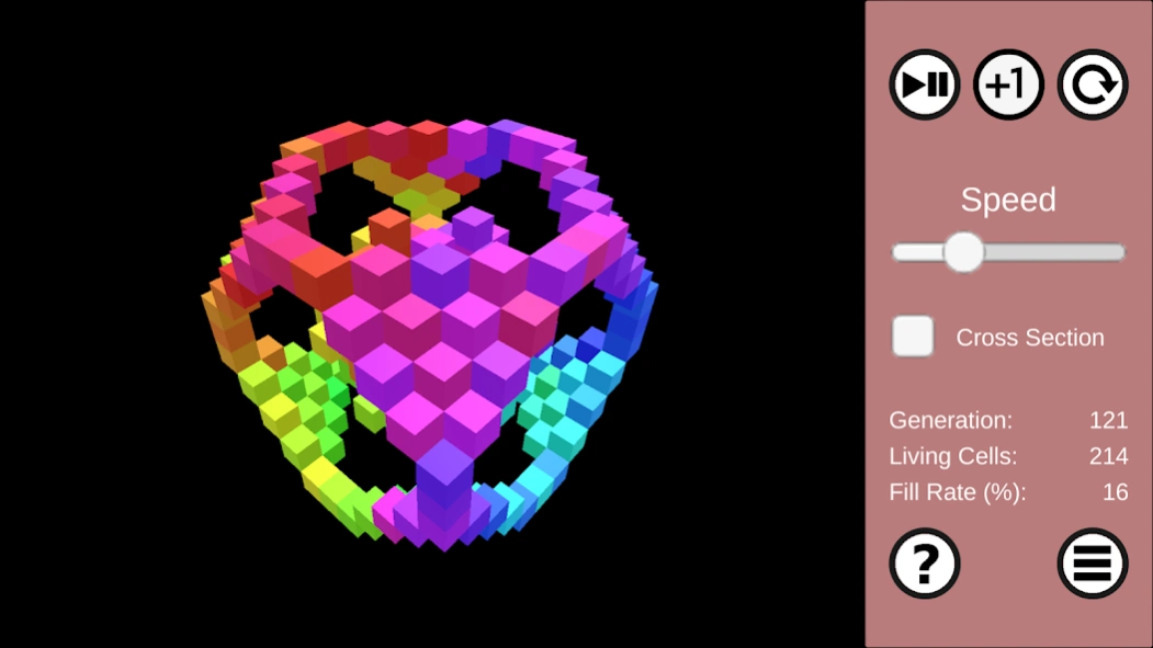 LiliCADroid: Life-Like Cellula  Screenshot