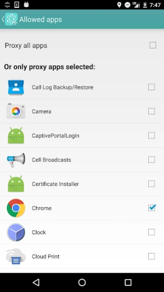 LinkVPN Unlimited VPN Proxy 1.3.2 Screenshot