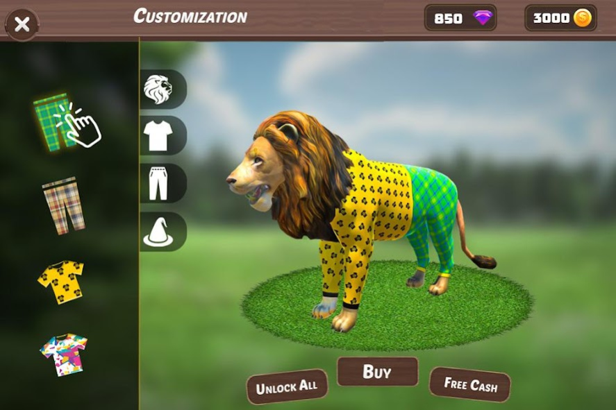 Lion Simulator: Jungle Family 1.1.402 Screenshot