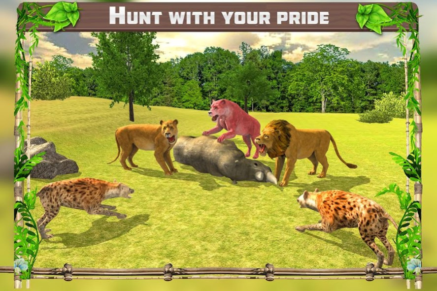 Lion Simulator: Jungle Family 1.1.402 Screenshot