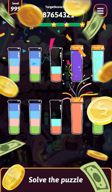 Liquid Sort - Rainbow Puzzle 1.0.4 Screenshot