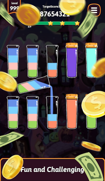 Liquid Sort - Rainbow Puzzle 1.0.4 Screenshot