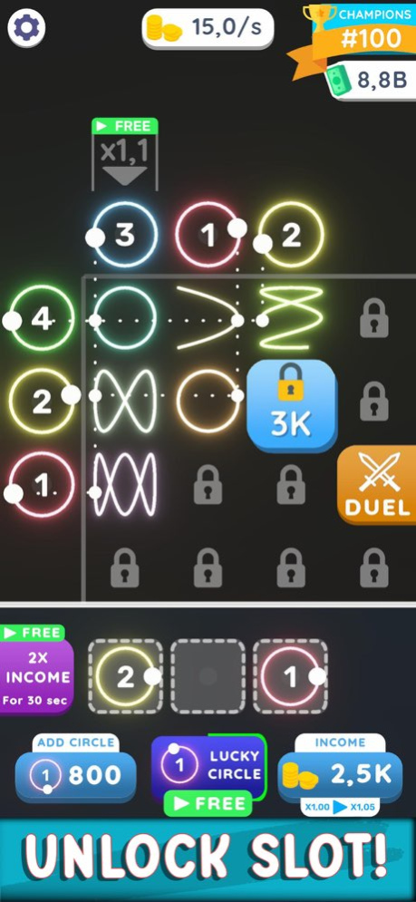 Lissajous Clicker 1.8 Screenshot