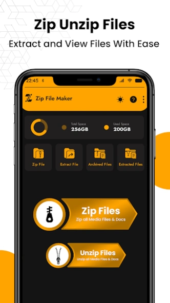 Zip Extractor: Zip Unzip Files  Screenshot