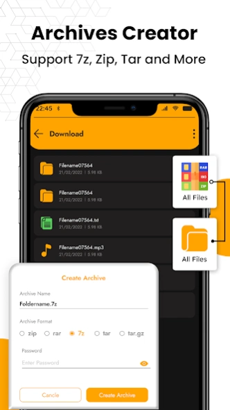 Zip Extractor: Zip Unzip Files  Screenshot
