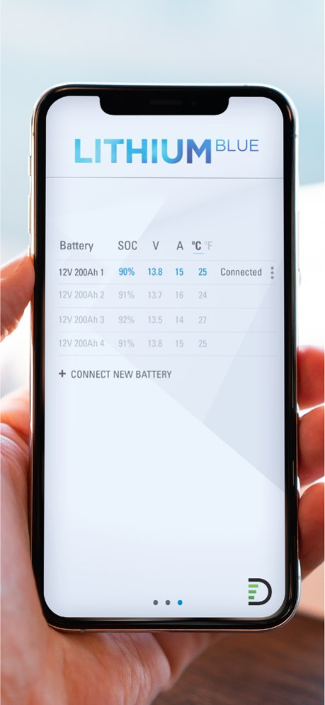 Lithium Blue Battery Monitor 1.0.4 Screenshot