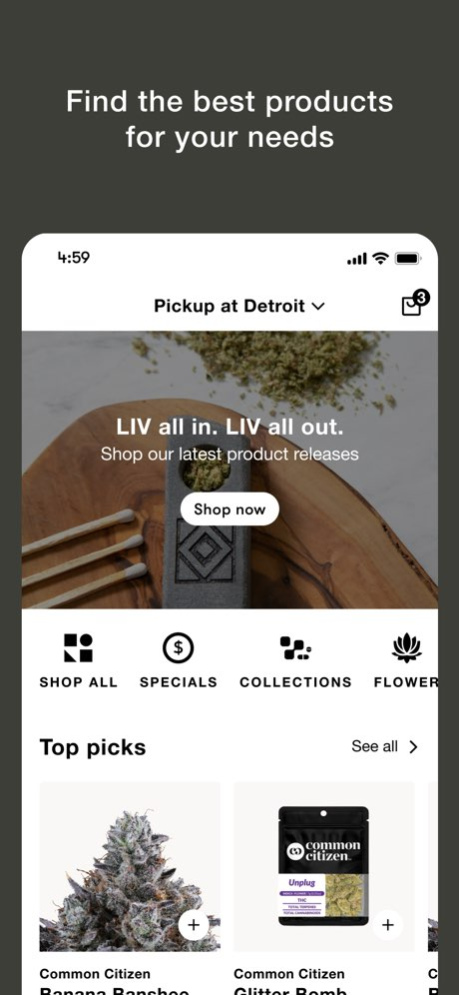LIV Dispensary 1.5.0 Screenshot