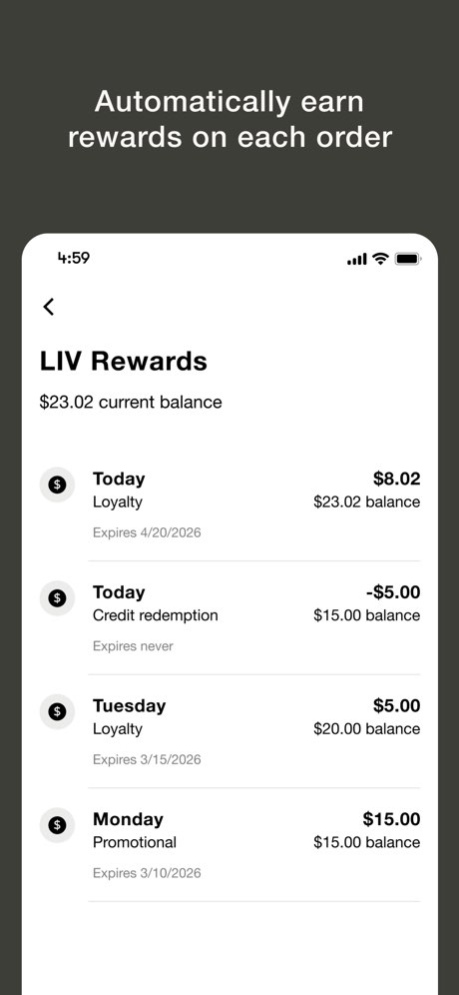 LIV Dispensary 1.5.0 Screenshot