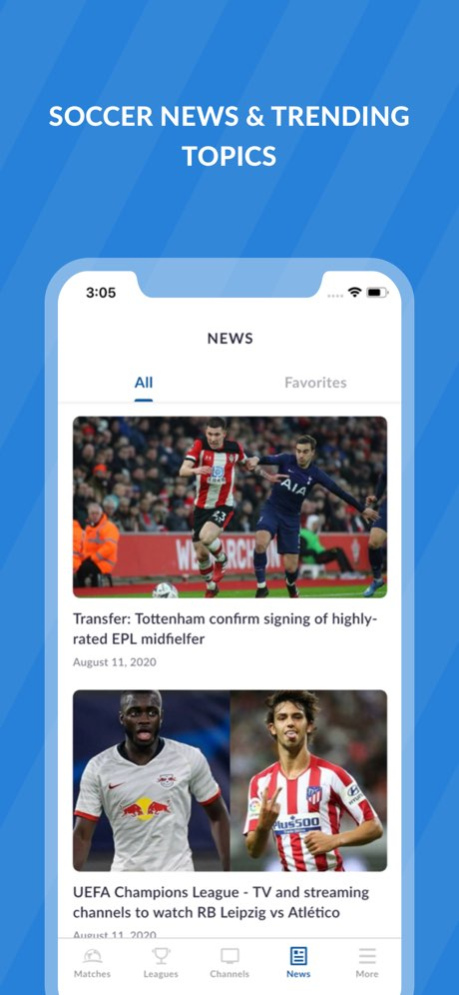 Live Soccer TV: Soccer on TV 6.3.4 Screenshot