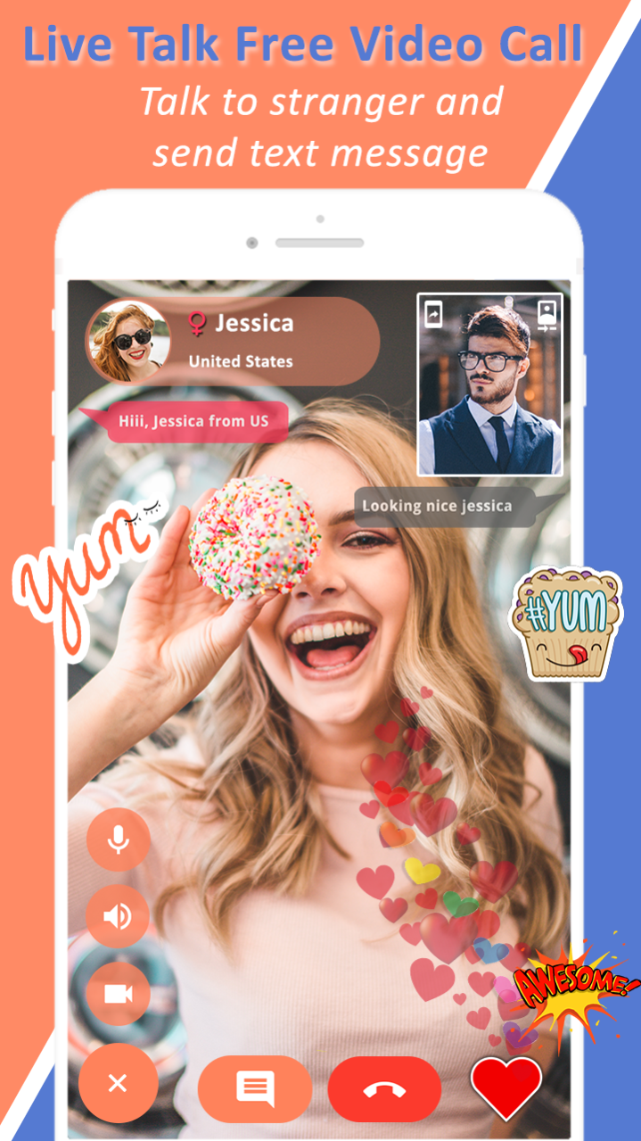 Live Talk Free Video Call 2.6 Screenshot