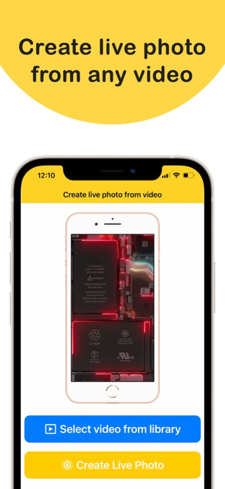 Live wallpapers from video 1.6 Screenshot