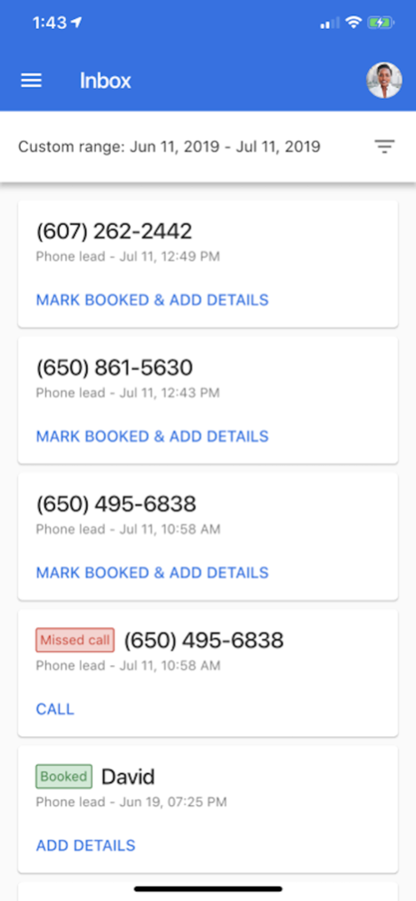 Local Services ads by Google 4.2.2 Screenshot