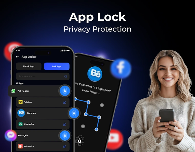 App Locker Fingerprint Applock 5.8.1 Screenshot