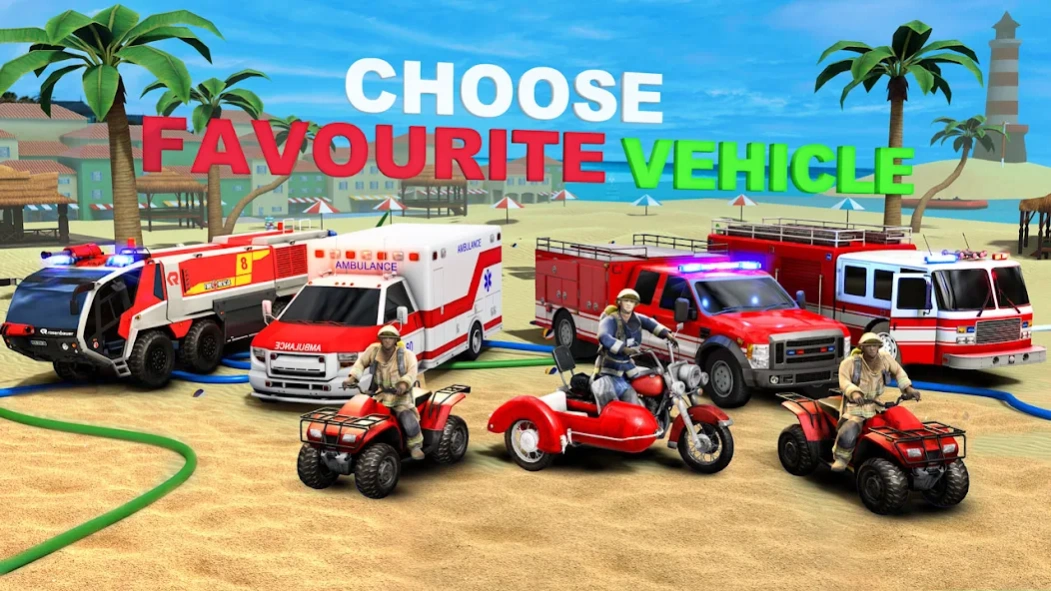 Fire Engine Truck Simulator 2.5 Screenshot