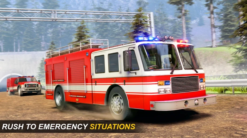 Fire Engine Truck Simulator 2.5 Screenshot