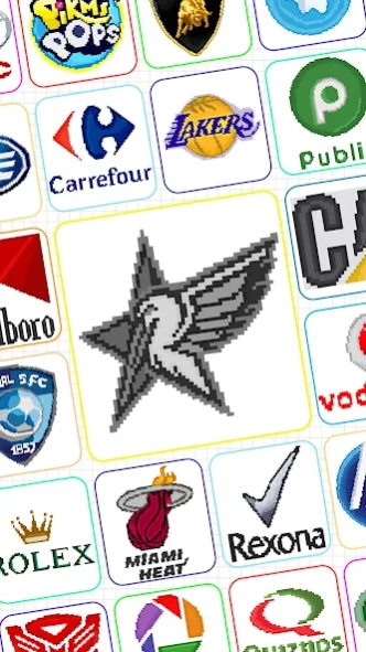 Logo Pixel Art Coloring Book 3.0 Screenshot