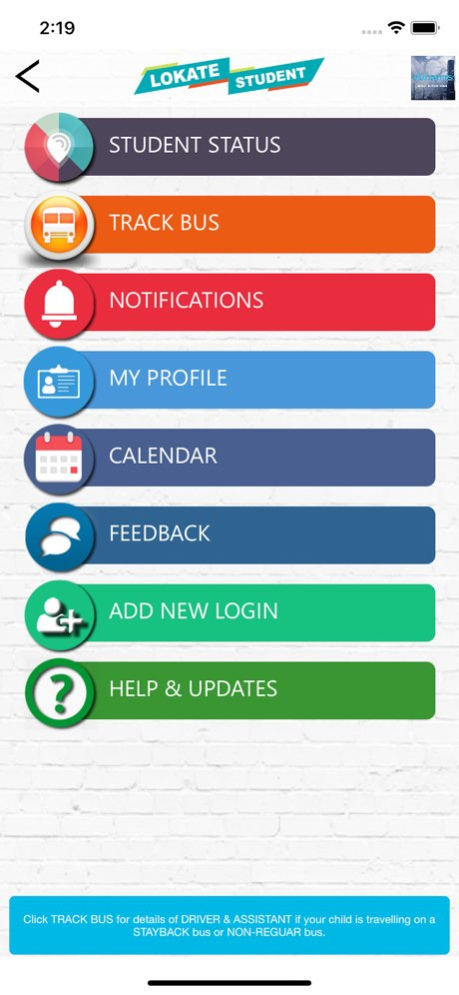 Lokate Student 4.7.6 Screenshot