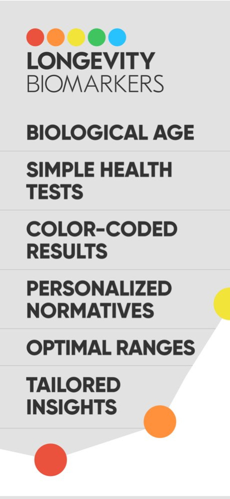 Longevity Biomarkers 1.3.0 Screenshot
