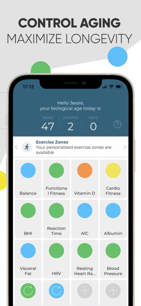 Longevity Biomarkers 1.3.0 Screenshot