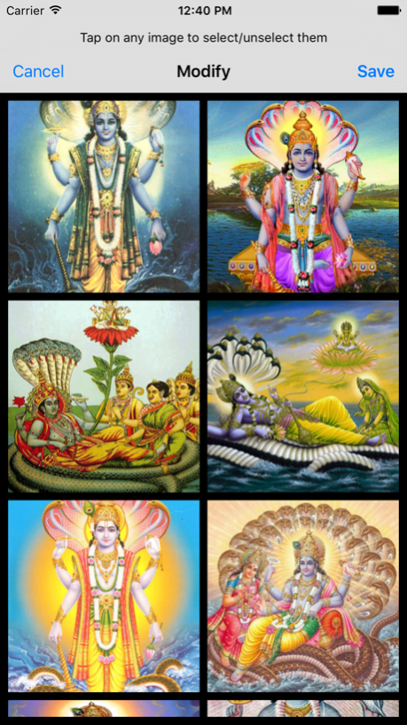Lord Vishnu Aarti : 3D App 1.0 Screenshot