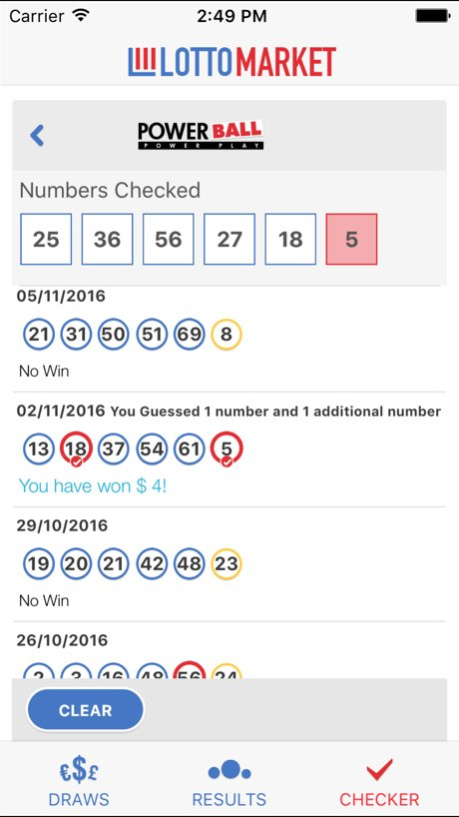 Lotto Market 1.20 Screenshot