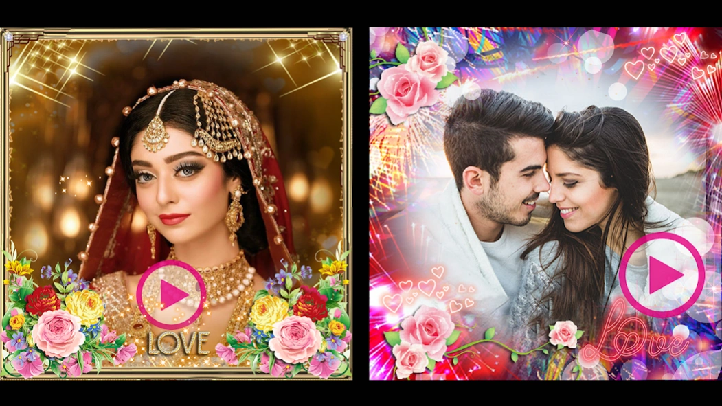 Love Flower Video Maker  Screenshot