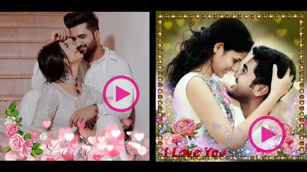 Love Flower Video Maker  Screenshot