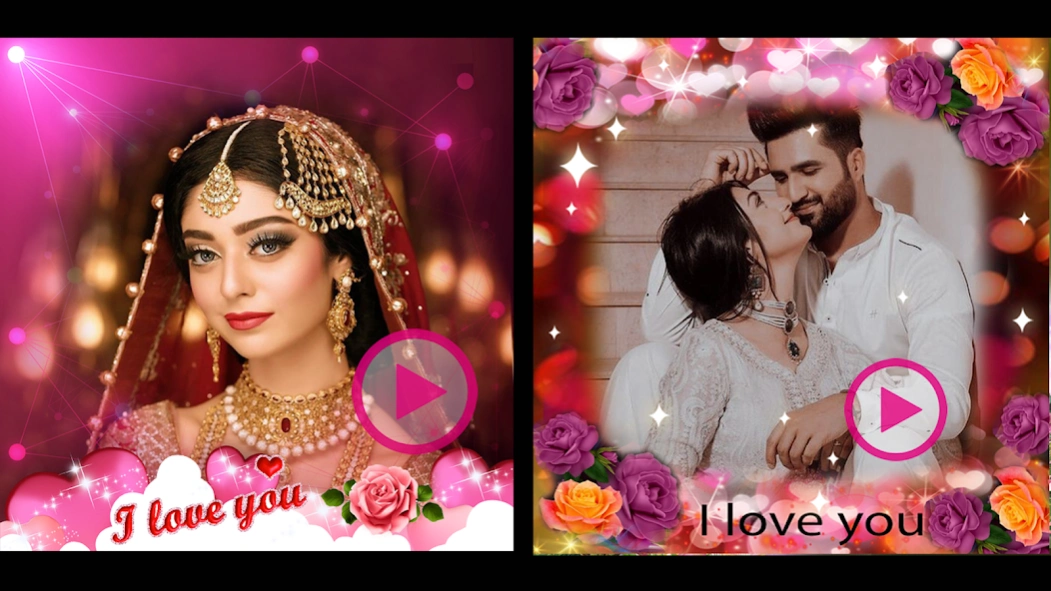 Love Flower Video Maker  Screenshot