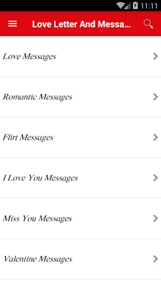 Love Letter & Message  Screenshot
