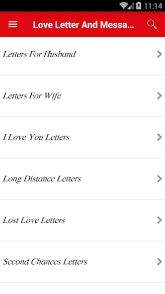 Love Letter & Message  Screenshot
