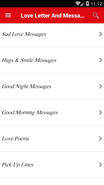 Love Letter & Message  Screenshot